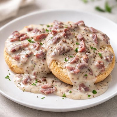 Chipped beef gravy