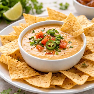 Chips and queso