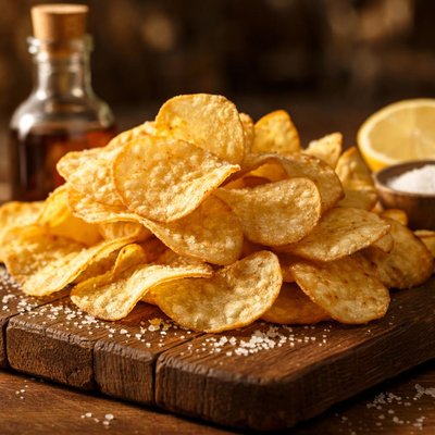 Chips salt and vinegar