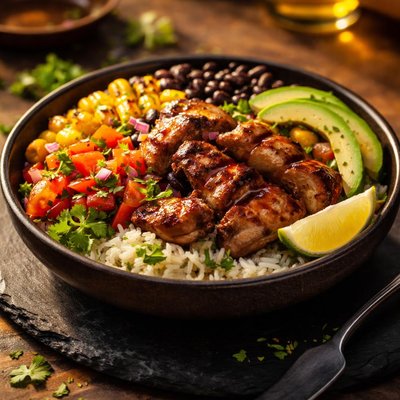 Chiptole chicken bowl