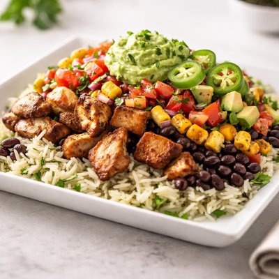 Chiptole high protein bowl