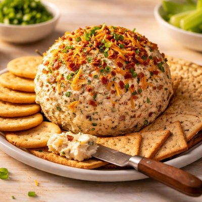 Chivken cheese ball