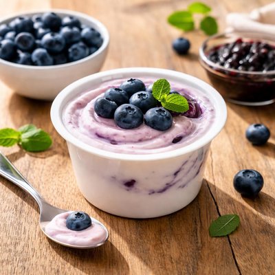 Chobani blueberry yogurt