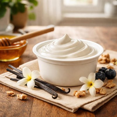 Chobani greek vanilla yogurt