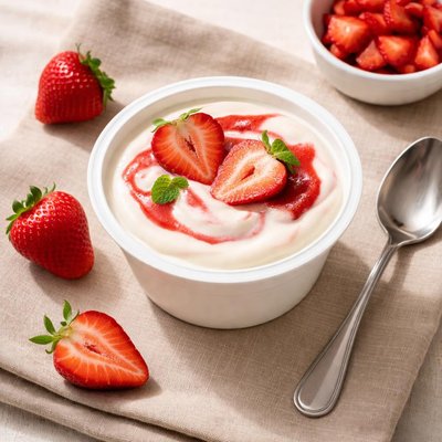 Chobani non fat greek yogurt strawberry