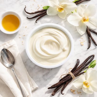 Chobani non fat greek yogurt with vanila