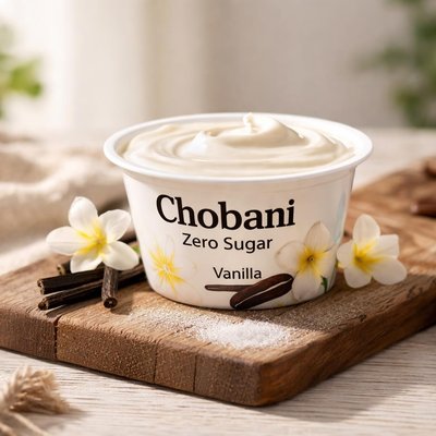 Chobani zero sugar vanilla