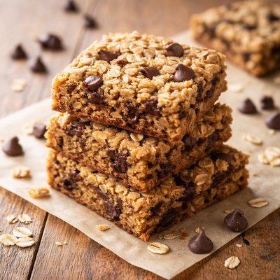 Choc chip oat bar