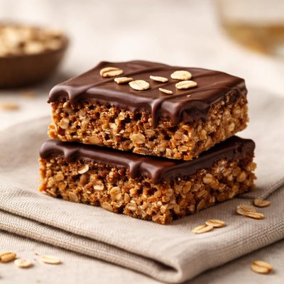 Chocalate and oat bar