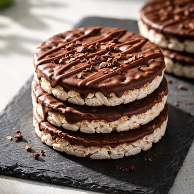 Choclate rice cake