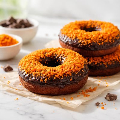 Choco butternut donut