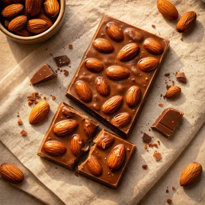 Chocolat lait amandes