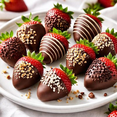 Chocolate-covered strawberries
