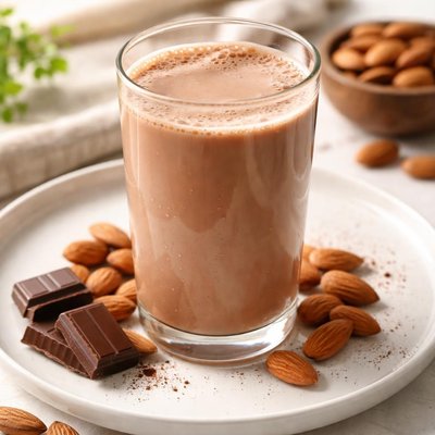Chocolate almond milk