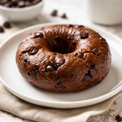 Chocolate bagel