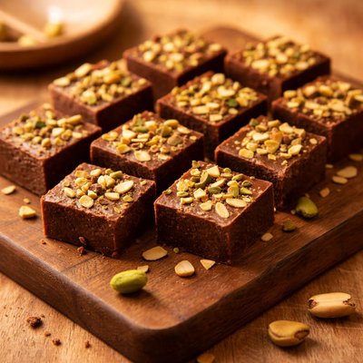 Chocolate barfi