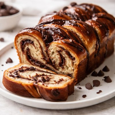 Chocolate brioche