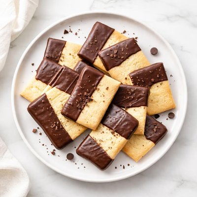 Chocolate butter biscuit