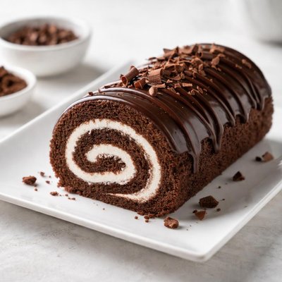 Chocolate cake roll