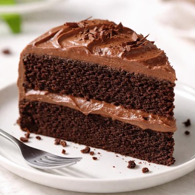 Chocolate cake with frosting