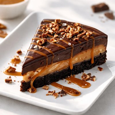 Chocolate caramel pie