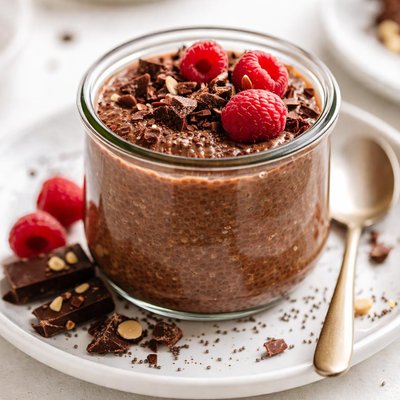 Chocolate chia pudding