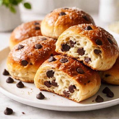Chocolate chip brioche