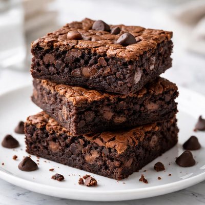 Chocolate chip brownie