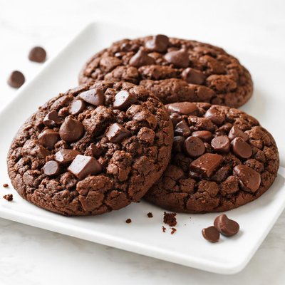 Chocolate chip brownie cookie