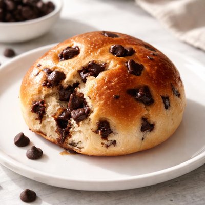 Chocolate chip bun