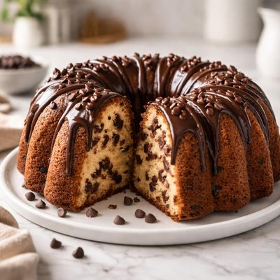 Chocolate chip bundt cake