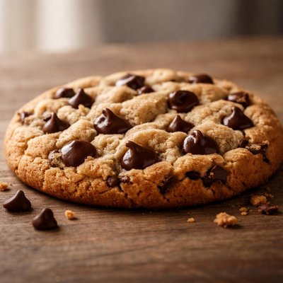 Chocolate chip cookie large