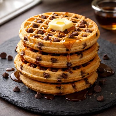 Chocolate chip eggos