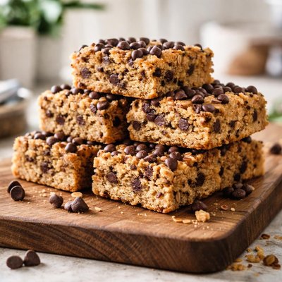 Chocolate chip flapjack