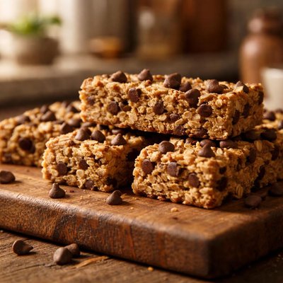 Chocolate chip granola bars