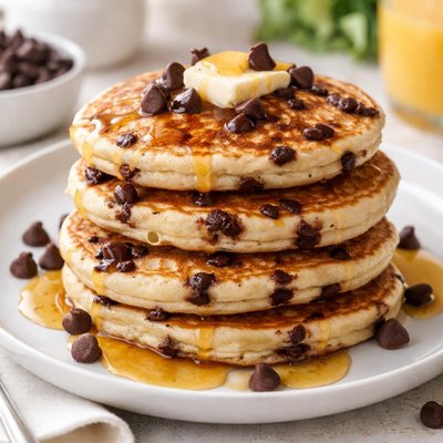 Chocolate chip pancake