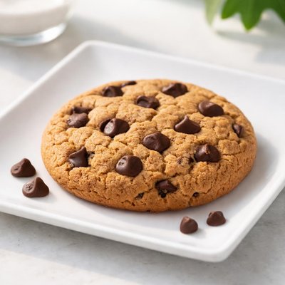 Chocolate chip protein cookie