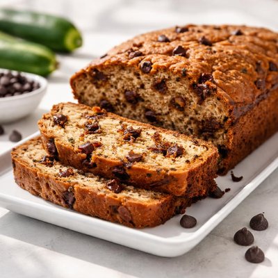 Chocolate chip zucchini bread