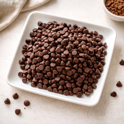 Chocolate chips for sprinkling on top