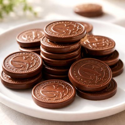 Chocolate coins