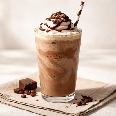 Chocolate cold brew shake