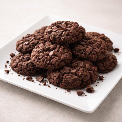 Chocolate cookie crumbles