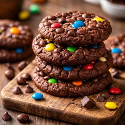 Chocolate cookies galaxy