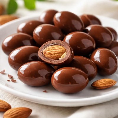 Chocolate covered almond