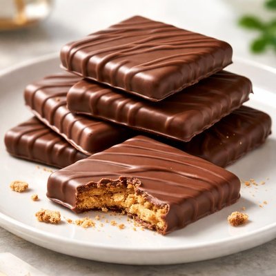 Chocolate covered graham cracker