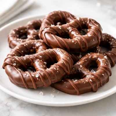 Chocolate covered pretzel