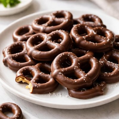 Chocolate covered pretzels
