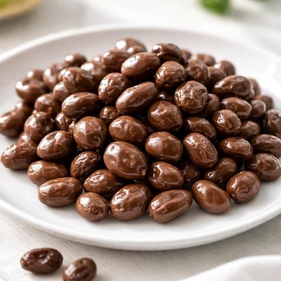 Chocolate covered raisins