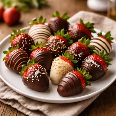 Chocolate coveres strawberries
