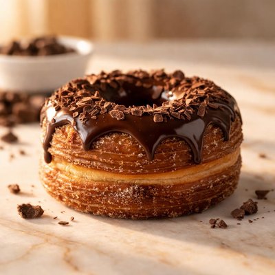 Chocolate cronut